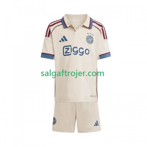 AFC Ajax Fodboldtrøjer Børn 3. sæt 2025/26 Kort ærmer AFC Ajax Fodboldtrøjer Børn 3. sæt 2025/26 Kort ærmer